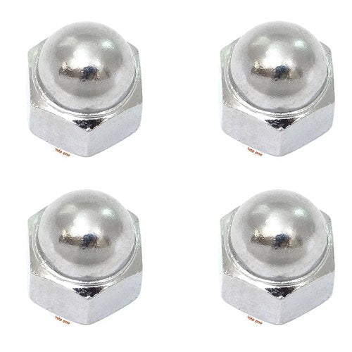 Set of 4 - Genuine Honda Cap Nuts 8mm 94021-08020-0S CA100 CT70 CB400F CM400 Cbx