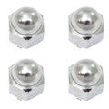 Set of 4 - Genuine Honda Cap Nuts 8mm 94021-08020-0S CA100 CT70 CB400F CM400 Cbx