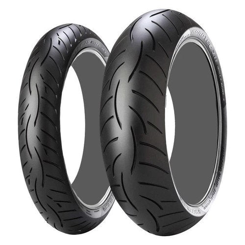 Metzeler Roadtec Z8 Interact Tire Set - Honda VTR1000F Super Hawk - 1998-2005