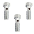 3 Pack Reproduction Banjo Bolts - 90145-300-010 - Honda CB500 GL1100 GL1200