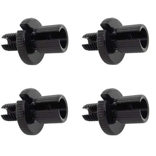 4 Pack Universal Black Metric Cable Adjuster 8mm M8 Motorcycle ATV Clutch Brake