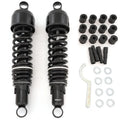 Black Adjustable Motorcycle Rear Shocks Eye to Eye 325mm 12.8" Honda Cafe racer