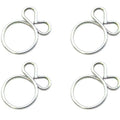 4 Pack Genuine Honda 95002-02080 Fuel Line Clips 3/16" Tube 7.5mm Inner Diameter