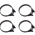 4 Pack Genuine Honda Black Carburetor Clamps 50MM 95018-50250 CB500 CB650 CB750