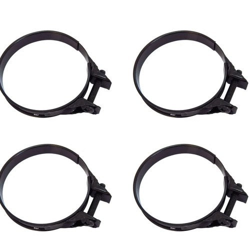 4 Pack Genuine Honda Black Carburetor Clamps 50MM 95018-50250 CB500 CB650 CB750