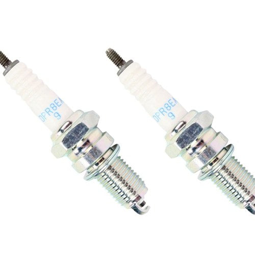 2 Pk Ngk DPR8EA-9 Spark Plugs 4929 Standard Resistor M12 x 1.25mm Motorcycle ATV