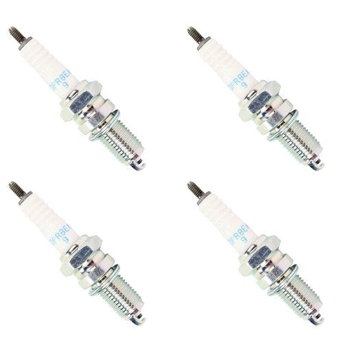 4 Pk Ngk DPR8EA-9 Spark Plugs 4929 Standard Resistor M12 x 1.25mm Motorcycle ATV