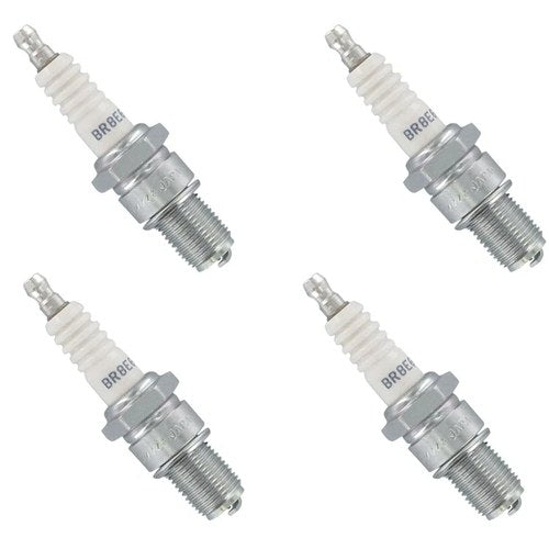 4 Ngk BR8EG Racing Spark Plugs 3130 Standard Resistor Type M14 x 1.25mm High Rpm