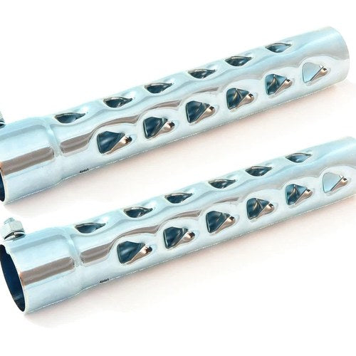 2 Pack Baffle Pipe Insert Silencers - 8" - 1.50"