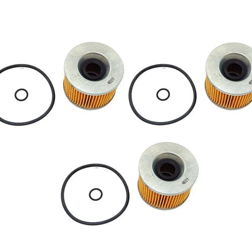 3 Pack Genuine Honda Oil Filter & O-Rings 15410-426-010 CB550 CB650 CB750 GL1200