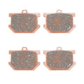 2 Pack Ebc Semi-Sintered Front & Rear Brake Pads FA34V Yamaha XS400 XS750 XS850