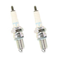 2 Pack Ngk DPR9EA-9 5329 Resistor Spark Plug Motorcycle Powersports ATV Scooter
