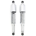 Motorcycle 350mm Chrome Rear Shock Kawasaki KZ650 KZ750 KZ900 KZ1000 1976 - 1980