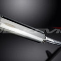 Delkevic 18" Stainless Muffler - Kawasaki Concours 14 GTR1400 2008-2021 Exhaust
