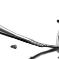 Delkevic Complete 2-1 Stainless Exhaust Megaphone Muffler - Yamaha XS650SE 78-85