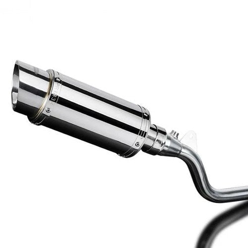 Delkevic 8" Stainless Round Slip-On Exhaust Muffler Kawasaki KLX250 KLX300 09-25