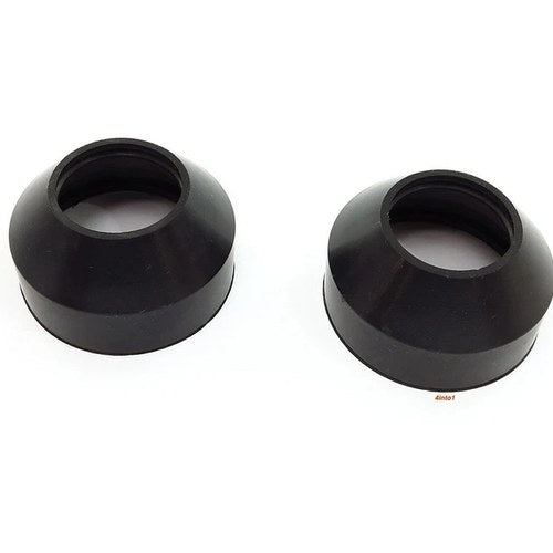 2 Pack Front Fork Dust Seals Boots Fits 33mm Tube - Honda Kawasaki Suzuki Yamaha