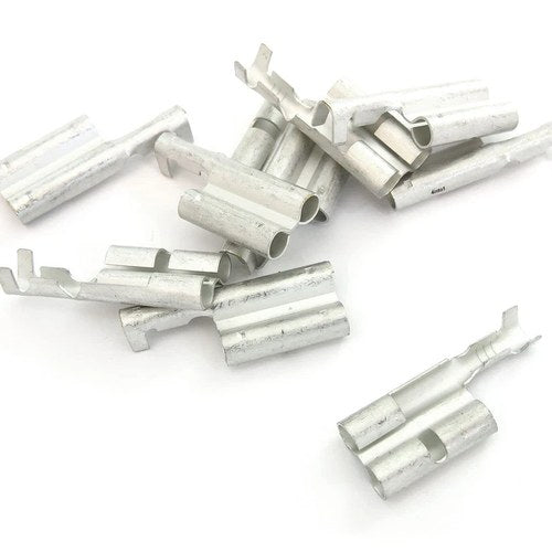 Triple Female 3.5mm Bullet Terminal - 10 Pack - Motorcycle Wiring Connector