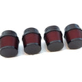 Black & Red Foam 39mm Pod Filter set of 4 Honda CB500 CB550 won't hit the frame