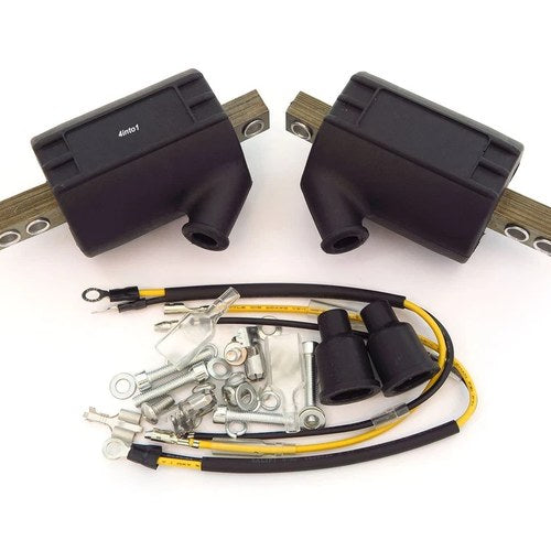 2 Pc 5 ohm Single Output Ignition Coil Honda CB77 CB350 CB360 CB450 CL350 Yamaha