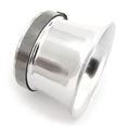 Silver Shorty Motorcycle Velocity Stack - 54mm - Honda CM400 CX500 CB900 Cbx