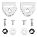 Honda Seat Passenger Strap Chrome Buckles - CB200 CB350 CB400F CB450 CB550 CB750