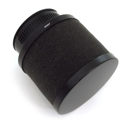 50mm Black Foam Pod Air Filter Cleaner Honda Kawasaki Suzuki Yamaha Motorcycle