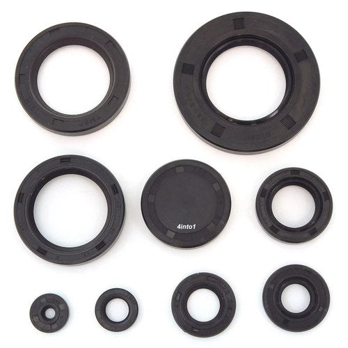 Engine Oil Seal Kit - Honda CB550 CB550K CB550F Super Sport 1974-1978 - 9 Seals