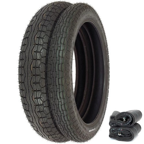 Irc GS-11 Tire Set - Honda SL350K 69-71 CB500T/550 CB750 69-78 - Tires and Tubes
