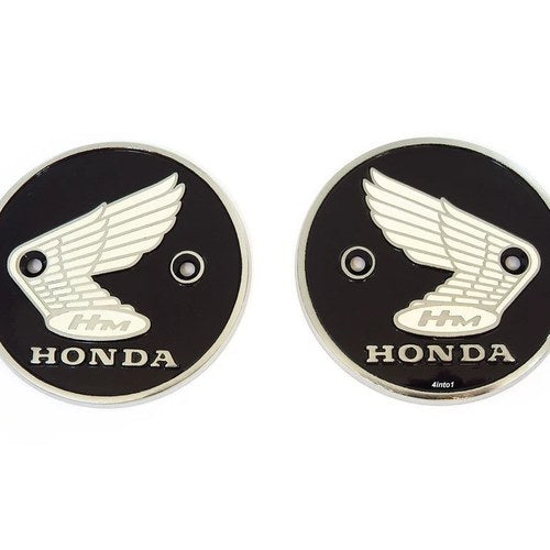 Genuine Honda - Tank Emblem Set - 87020-070-010 - CA200 CL90 S90 CB92 CA95 CB160