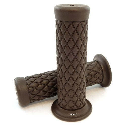 Thumper Grips - Cafe Brown - For 7/8" Bars Motorcycle Cafe Racer Custom