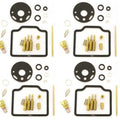 Carburetor Rebuild Kits -4 Pack Honda CB750F Super Sport 1975-1976
