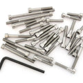 Stainless Steel Allen Bolt Set - Honda VF500C V30 Magna - 1984-1985 - 33 Bolts