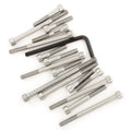 Stainless Steel Allen Bolt Set - Honda XR75 - 1977-1978 - 16 Bolts