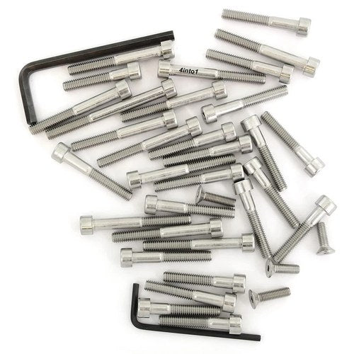 Stainless Steel Allen Bolt Set - Honda XL125 - 1974-1978 - 35 Bolts