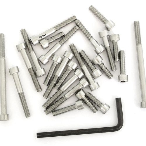 Stainless Steel Allen Bolt Set - Honda CR125R Elsinore - 1979 - 24 Bolts