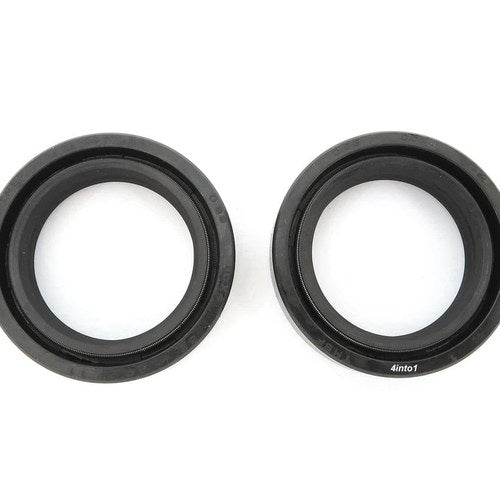 2 Pack Motorcycle Fork Oil Seals - 33X46X11 - Honda Yamaha Kawasaki Suzuki