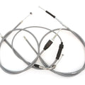Grey Control Cable Set - Honda CB175 - 1969-1973 Clutch Brake Throttle Cables