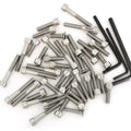 Stainless Steel Allen Bolt Set - Honda S90 Super 90 - 1964-1969 - 43 Bolts