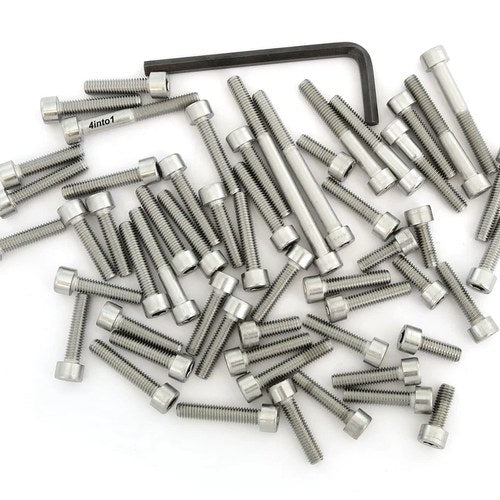 Stainless Steel Allen Bolt Set - Honda CB450K 4 Speed - 1965-1968 - 56 Bolts