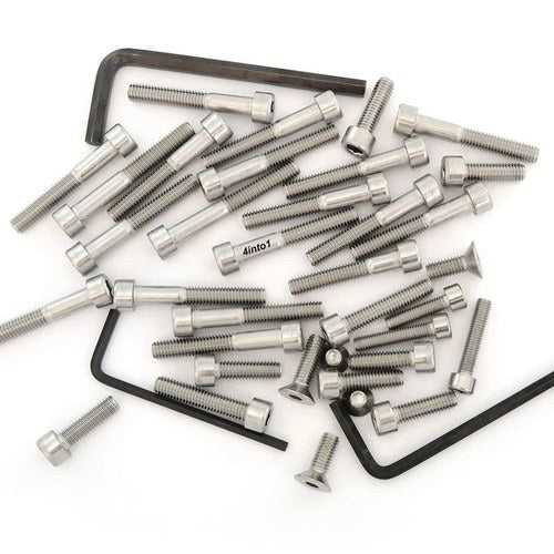 Stainless Steel Allen Bolt Set - Honda CA175 CB175 CL175 SL175 - 1968-1973
