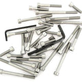 Stainless Steel Allen Bolt Set - Honda MR175 Elsinore - 1975-1977 - 32 Bolts