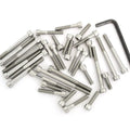 Stainless Steel Allen Bolt Set - Honda CR250M CR250 Elsinore - 1975-1976