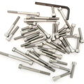 Stainless Steel Allen Bolt Set - Honda CR250R - 1986 - 42 Bolts