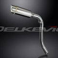 Delkevic 8" Stainless Steel Round Muffler Slip On - Honda CBR1000RR 2006-2007