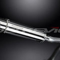 Delkevic 14" Stainless Steel Muffler Slip On - Honda CBR500R SL10 2013-2015