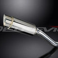 Delkevic 8" Stainless Slip On Muffler - Kawasaki ZX-10R Ninja 2004-2005 Exhaust