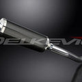 Delkevic 14" Carbon Slip On Muffler - Kawasaki ZX-9R Ninja 2000-2001 Exhaust
