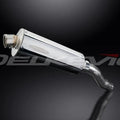 Delkevic 14” Stainless Slip On Muffler - Kawasaki Ninja 300 2013-2017 Exhaust