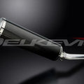 Delkevic 18" Carbon Oval Slip On Muffler - Suzuki GSX-R1000 2005-2006 Exhaust